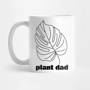 Farmer Dad House Plants Green Thumb Mug